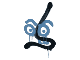 Sealed Graffiti | Recoil MP7 (Monarch Blue) - Graffiti