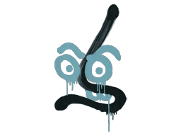 Sealed Graffiti | Recoil MP7 (Wire Blue) - Graffiti