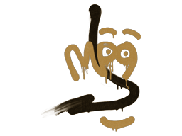 Sealed Graffiti | Recoil MP9 (Desert Amber) - Graffiti