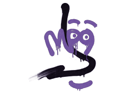 Sealed Graffiti | Recoil MP9 (Monster Purple) - Graffiti