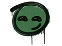 Sealed Graffiti | Smirk (Jungle Green) - Graffiti