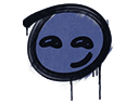Sealed Graffiti | Smirk (SWAT Blue) - Graffiti