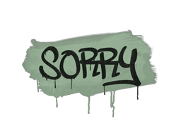 Sealed Graffiti | Sorry (Cash Green) - Graffiti