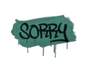 Sealed Graffiti | Sorry (Frog Green) - Graffiti