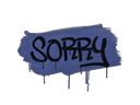 Sealed Graffiti | Sorry (SWAT Blue) - Graffiti