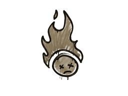 Sealed Graffiti | Toasted (Dust Brown) - Graffiti