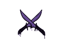 Sealed Graffiti | X-Knives (Monster Purple) - Graffiti