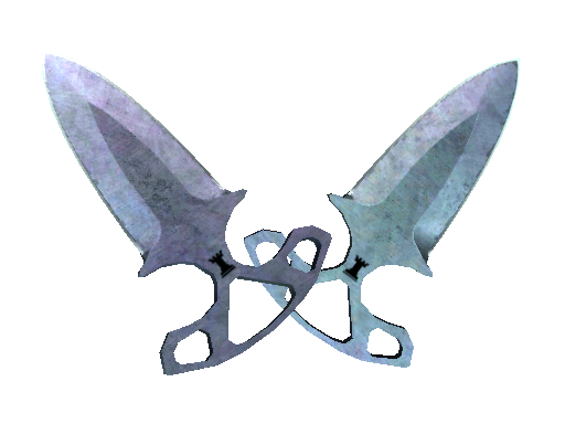 ★ Shadow Daggers | Blue Steel (Well-Worn) - Covert - Knife - from The Shadow Collection