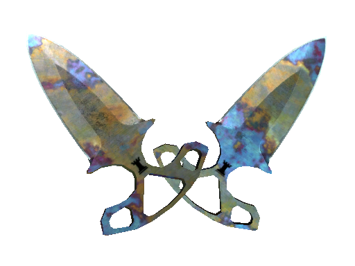 ★ Shadow Daggers | Case Hardened (Field-Tested) - Covert - Knife - from The Shadow Collection