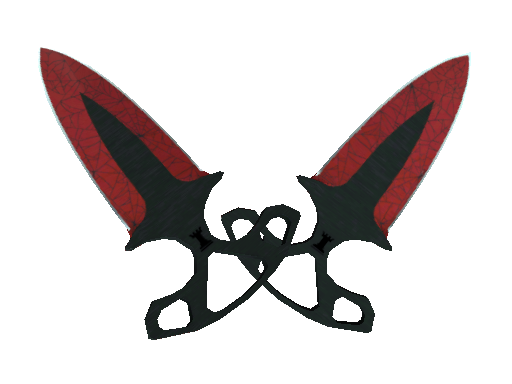 ★ Shadow Daggers | Crimson Web (Minimal Wear) - Covert - Knife - from The Shadow Collection
