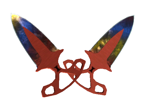 ★ Shadow Daggers | Marble Fade (Minimal Wear) - Covert - Knife - from The Shadow Collection