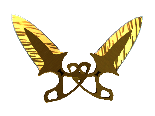 ★ Shadow Daggers | Tiger Tooth (Factory New) - Covert - Knife - from The Shadow Collection