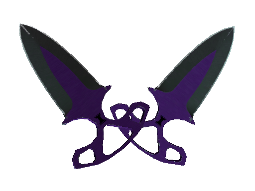★ Shadow Daggers | Ultraviolet (Well-Worn) - Covert - Knife - from The Shadow Collection