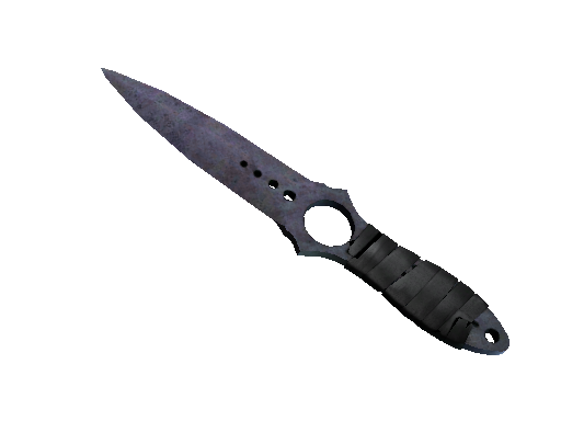 ★ Skeleton Knife | Blue Steel (Battle-Scarred) - Covert - Knife