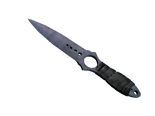 ★ Skeleton Knife | Blue Steel (Well-Worn) - Covert - Knife