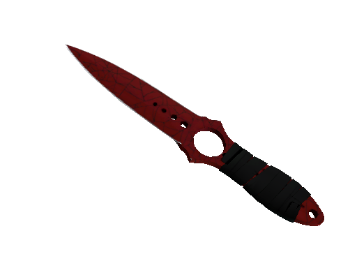 ★ Skeleton Knife | Crimson Web (Well-Worn) - Covert - Knife