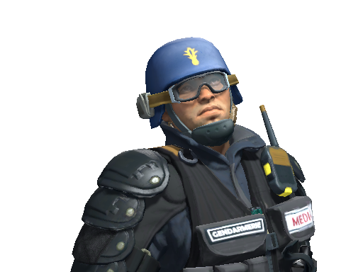 Sous-Lieutenant Medic | Gendarmerie Nationale - Superior - Agent - from Operation Riptide Agents