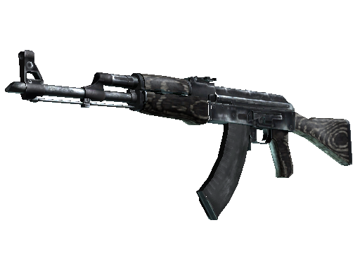 Souvenir AK-47 | Black Laminate (Battle-Scarred) - Mil-Spec - Weapon - from The Vertigo Collection