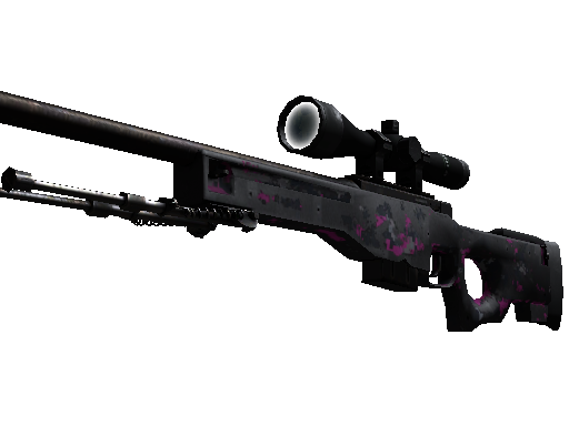 Souvenir AWP | Pink DDPAT (Battle-Scarred) - Restricted - Weapon - from The Overpass Collection