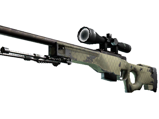 Souvenir AWP | Safari Mesh (Well-Worn) - Industrial Grade - Weapon - from The Lake Collection