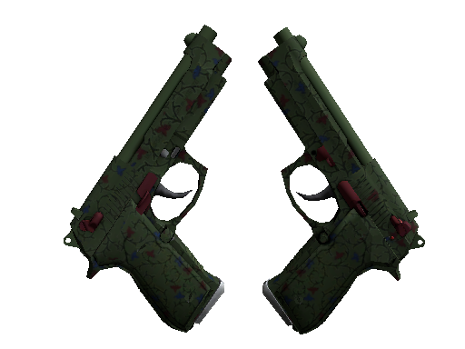 Souvenir Dual Berettas | Briar (Factory New) - Consumer Grade - Weapon - from The Cobblestone Collection