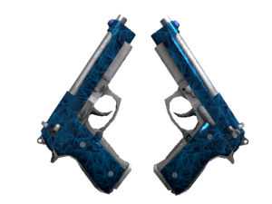 Dual Berettas | Cobalt Quartz