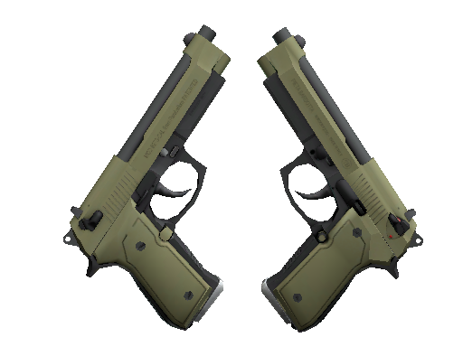 Souvenir Dual Berettas | Colony (Factory New) - Consumer Grade - Weapon - from The Train Collection