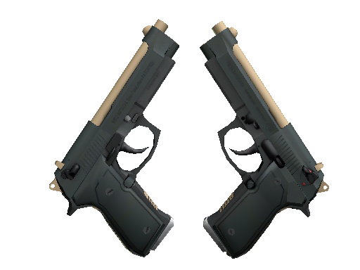 Souvenir Dual Berettas | Contractor (Factory New) - Consumer Grade - Weapon - from The Safehouse Collection