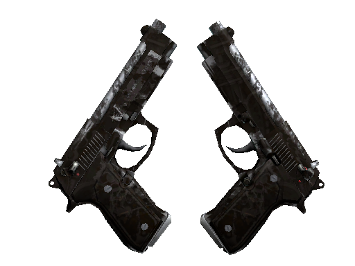 Souvenir Dual Berettas | Oil Change (Well-Worn) - Consumer Grade - Weapon - from The 2021 Vertigo Collection