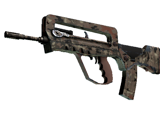 Souvenir FAMAS | CaliCamo (Well-Worn) - Industrial Grade - Weapon - from The 2021 Mirage Collection
