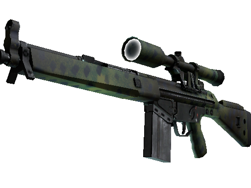Souvenir G3SG1 | Jungle Dashed (Factory New) - Consumer Grade - Weapon - from The Lake Collection