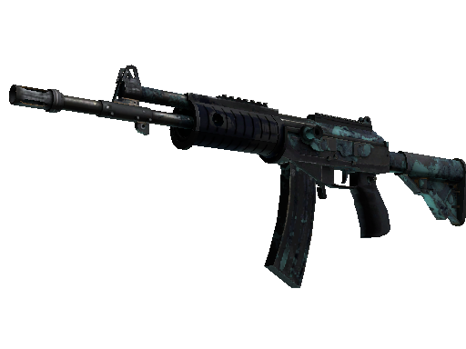 Souvenir Galil AR | Cold Fusion (Battle-Scarred) - Industrial Grade - Weapon - from The 2018 Nuke Collection