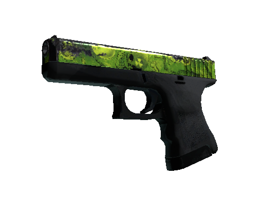 Souvenir Glock-18 | Nuclear Garden (Battle-Scarred) - Restricted - Weapon - from The 2018 Nuke Collection