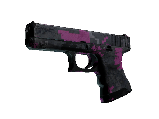 Souvenir Glock-18 | Pink DDPAT (Battle-Scarred) - Restricted - Weapon - from The 2021 Mirage Collection