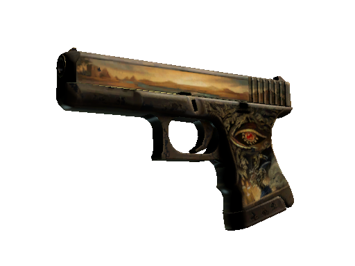 Souvenir Glock-18 | Ramese's Reach (Field-Tested) - Weapon - from The Anubis Collection