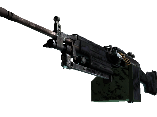 Souvenir M249 | Midnight Palm (Battle-Scarred) - Industrial Grade - Weapon - from The 2021 Dust 2 Collection