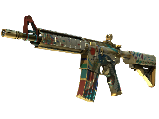 Souvenir M4A4 | Eye of Horus (Minimal Wear) - Covert - Weapon - from The Anubis Collection