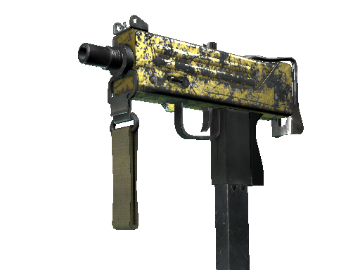 Souvenir MAC-10 | Gold Brick (Battle-Scarred) - Restricted - Weapon - from The Ancient Collection