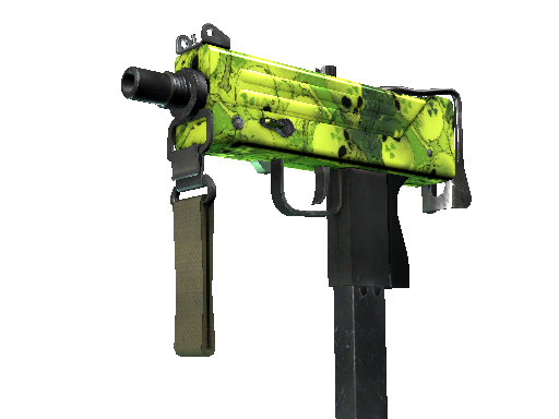 Souvenir MAC-10 | Nuclear Garden (Minimal Wear) - Mil-Spec - Weapon - from The Cache Collection