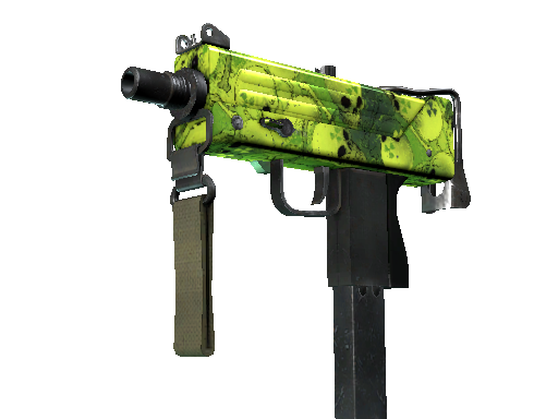 Souvenir MAC-10 | Nuclear Garden (Well-Worn) - Mil-Spec - Weapon - from The Cache Collection