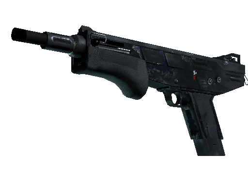 Souvenir MAG-7 | Navy Sheen (Battle-Scarred) - Consumer Grade - Weapon - from The 2021 Mirage Collection