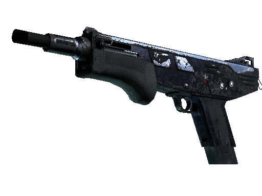 Souvenir MAG-7 | Navy Sheen (Well-Worn) - Consumer Grade - Weapon - from The 2021 Mirage Collection