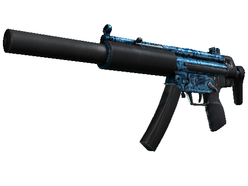 Souvenir MP5-SD | Co-Processor (Well-Worn) - Mil-Spec - Weapon - from The 2018 Nuke Collection