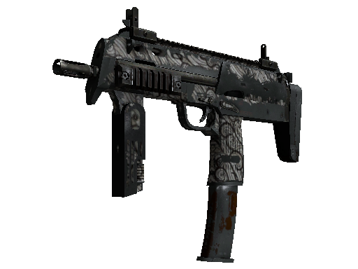 Souvenir MP7 | Gunsmoke (Battle-Scarred) - Industrial Grade - Weapon - from The Overpass Collection