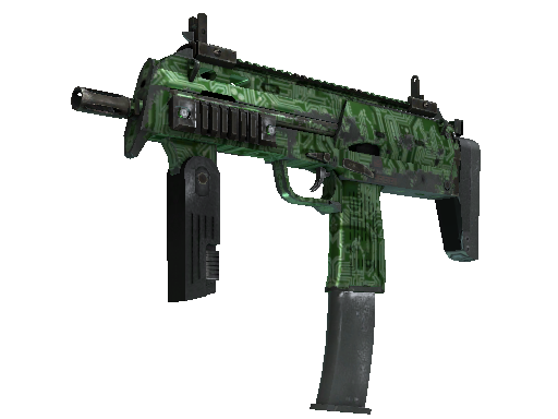 Souvenir MP7 | Motherboard (Well-Worn) - Industrial Grade - Weapon - from The 2018 Nuke Collection