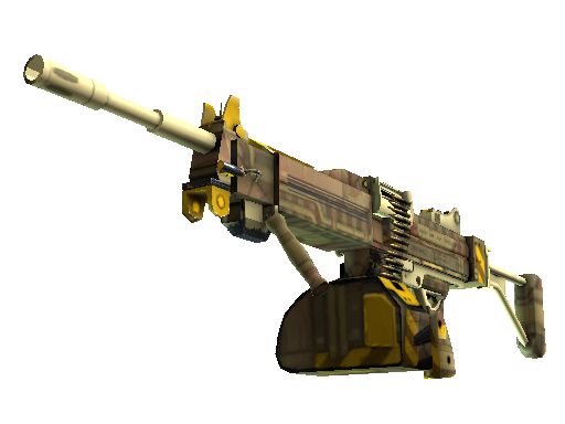 Souvenir Negev | Bulkhead (Factory New) - Industrial Grade - Weapon - from The 2018 Nuke Collection