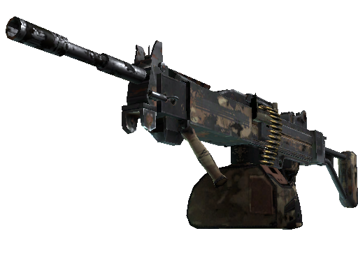 Souvenir Negev | CaliCamo (Battle-Scarred) - Industrial Grade - Weapon - from The Mirage Collection