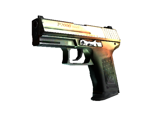 Souvenir P2000 | Amber Fade (Minimal Wear) - Restricted - Weapon - from The Dust 2 Collection