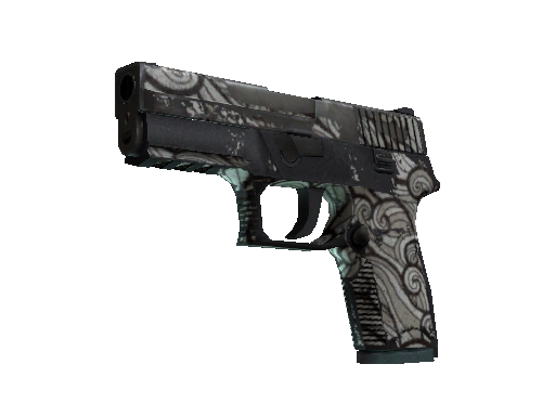 Souvenir P250 | Gunsmoke (Battle-Scarred) - Industrial Grade - Weapon - from The Inferno Collection