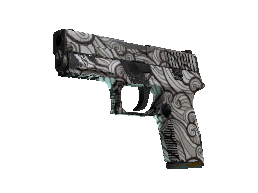 Souvenir P250 | Gunsmoke (Well-Worn) - Industrial Grade - Weapon - from The Inferno Collection
